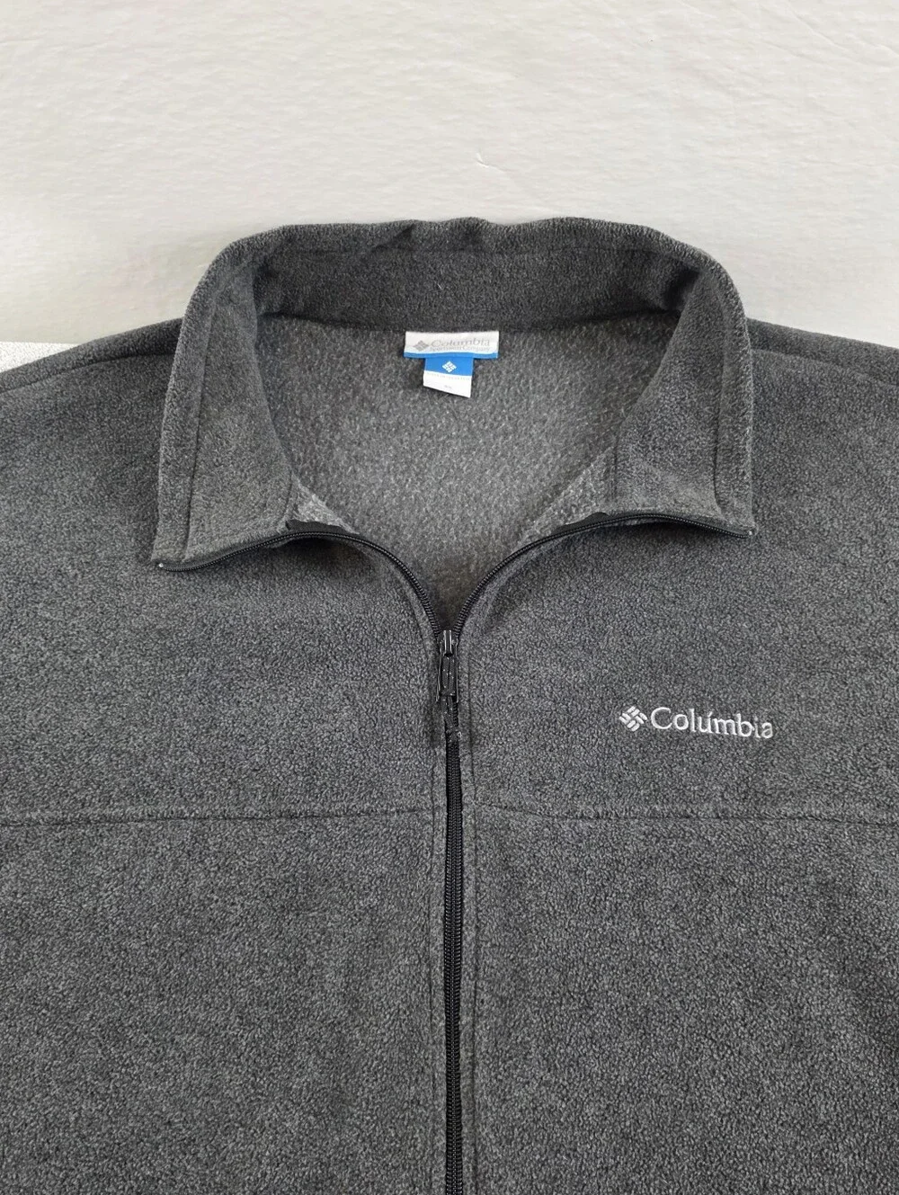 Columbia Steens Mountain Full Zip Fleece Jacket Grey Men's 3X